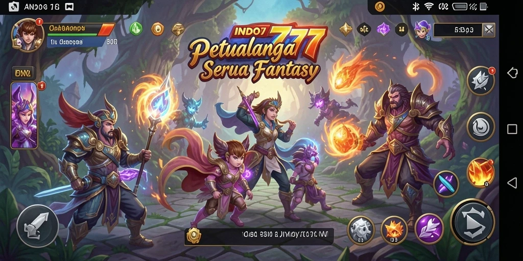 Gameplay epik dalam dunia petualangan yang menakjubkan.