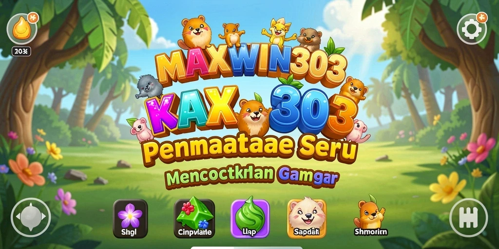 Tampilan gameplay seru dan menantang dari MAXWIN303.