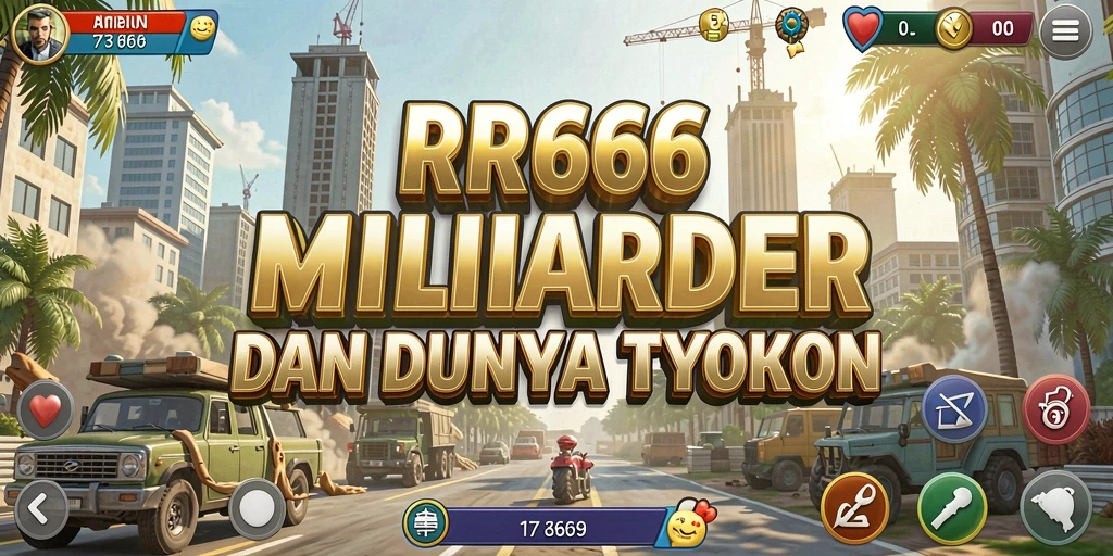Tampilan gameplay Tycoon yang menarik dan interaktif dalam RR666.