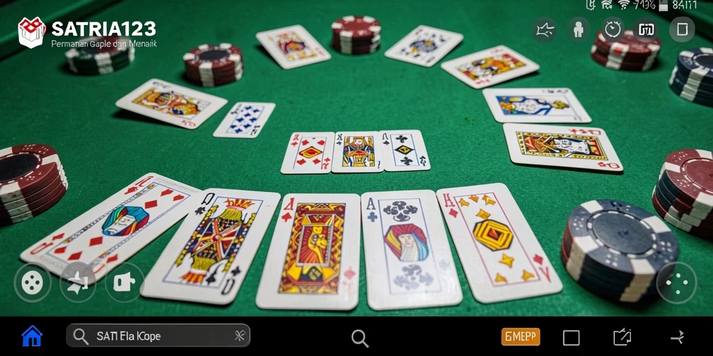 Tampilan gameplay SATRIA123 yang menarik dan seru.